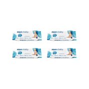Aqua Baby 4 Bolsas de 60 Toallitas Húmedas