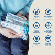 Aqua Baby 24 Bolsas de 60 Toallitas Húmedas